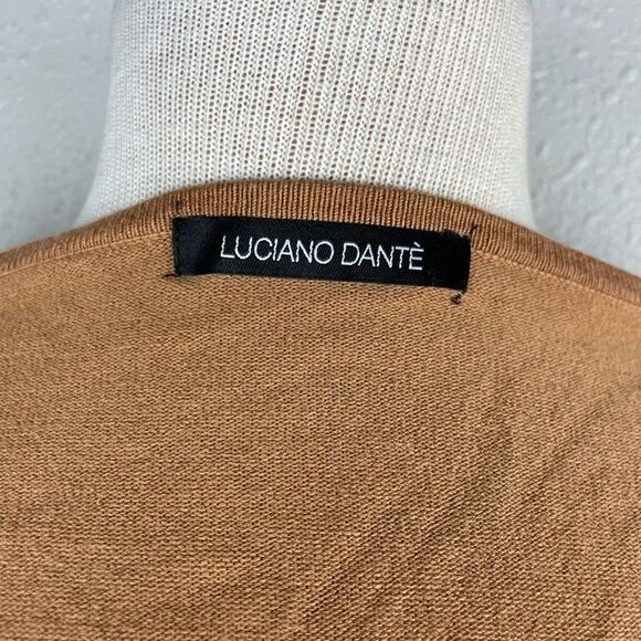 EUC Luciano Dante Tie Cardigan with a Floral Beaded Pattern Size S - Picture 7 of 8